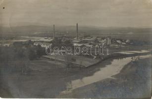 1909 Szászrégen, Reghin; fűrésztelep / sawmill. photo (EK)