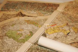 vegyes térkép tétel: 26 db magyar és külföldi térkép főként 1940 előttről