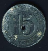 Német Birodalom/ Weimari Köztársaság/ München 1918. 15Pf szükségpénz T:3