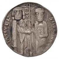 Olasz Államok / Velence 1268-1275. Grosso Ag "Lorenzo Tiepolo" (2,14g) T:2,2- / Italian St...