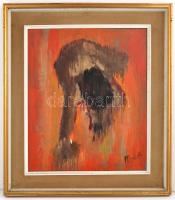 Angelo Corbetta (?- ): Elhagyva. Vegyes technika, vászon, jelzett, keretben, 60×50 cm