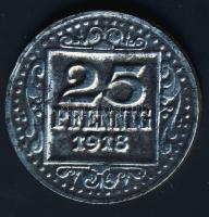 Német Birodalom/ Weimari Köztársaság/ Münster 1918. 25Pf szükségpénz T:3+