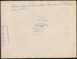 IV. Károly és Zita királyné Ferenc József temetésén Bécsben a Stephansdomnál, 1 db sztereófotó + 1 d...