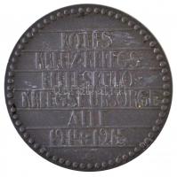 Osztrák-Magyar Monarchia 1915. "Poszeidón(?) és a kétfejű sas / Vöröskereszt Háborús Segélyirod...