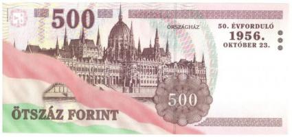 2006. 500Ft "50. évforduló 1956. október 23." "EC" sorozatjellel T:I