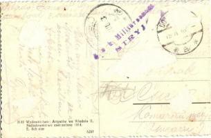 Dolyna, Dolina; C.k. Poczta i Szkola ludowa / post office and school.  (Rb)