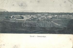 Sianky, Sianki; Dampfsäge / steam sawmill (EK)