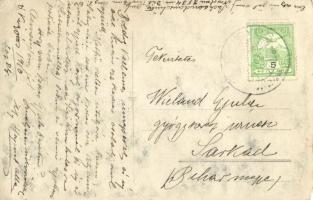 1910 Monte Nuvolau, Sachsendank (Dolomites); Rifugio Nuvolau / Sachsendankhütte  / rest house. photo...