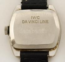 IWC Da Vinci line mechanikus női karóra. Jelzett, sorszámozott. 4183. Bársony tokban. Működő jó álla...