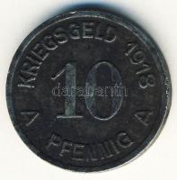 Német Birodalom/ Weimari Köztársaság/ Lüdenscheid 1918. 10Pf szükségpénz T:3