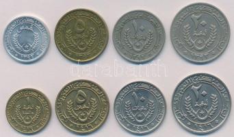 Mauritánia 1973. 1/5O-20O (4xklf) + 1995. 1O-20O (4xklf) T:1-,2
Mauritania 1973. 1/5 Ouguiya - 20 O...