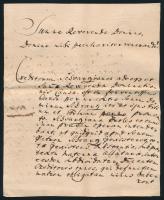 cca 1780 Torkos Mihály (? - 1801) evangélikus püspök, Modori lelkészhez írott 3 db hivatalos levél a...