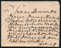 cca 1780 Torkos Mihály (? - 1801) evangélikus püspök, Modori lelkészhez írott 3 db hivatalos levél a...
