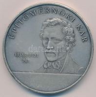 Fritz Mihály (1947- ) DN "Műegyetem 1782 / Építőmérnöki kar - Vásárhelyi Pál" fém emlékére...