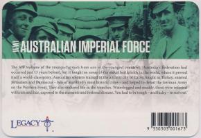 Ausztrália 2015. 20c Cu-Ni "Emlékezés az Anzac-okra - Ausztrál Birodalmi Erők" karton tokb...