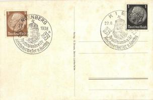 1938 Staatstreffen Hitler - von. Horthy; Verlag O. Struck "1938 Deutschlandreise Reichsverweser...