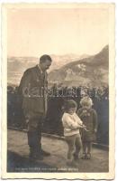 Sie hat dem Führer die Hand geben dürfen / Adolf Hitler with children 1939 Reichsgärtenschau Stuttgart So. Stpl