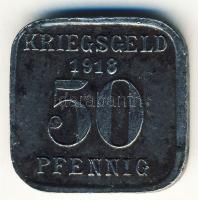 Német Birodalom/ Weimari Köztársaság/ Mülheim a.d. Ruhr 1918. 50Pf szükségpénz T:3