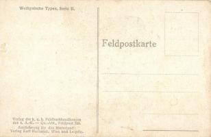 Wolhynische Typen Serie II. Feldbuchhandlungen des 4. A.-K. - Qu.-Abt. Feldspot 30. / Volhynian Jewi...