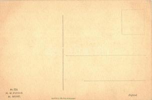 Humorous airship art postcard. M. Munk Vienne No. 514. s: H.A.W