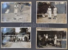 cca 1920-1930 Báró Kornfeld Móricné Weiss Marianne saját kézzel aláírt névjegyével ellátott családi ...