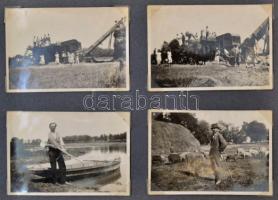 cca 1920-1930 Báró Kornfeld Móricné Weiss Marianne saját kézzel aláírt névjegyével ellátott családi ...