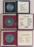 1981. 100Ft Ni "FAO I. - Világélelmezési nap" tokban, tanúsítvánnyal + 1982. 100Ft Cu-Ni &...