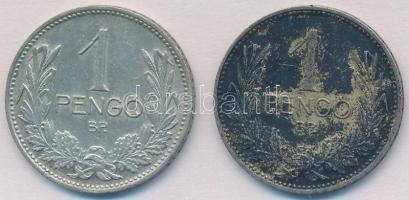 1939. 1P Ag (2x) T:2 patina  Adamo P6