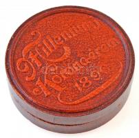 1896KB 1K Ag "Millenium" eredeti bordó "Milleniumi Koronaérem - 1896" díszdobozb...