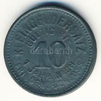 Német Birodalom/ Weimari Köztársaság/ Meueselwitz 1918. 10Pf szükségpénz T:3