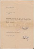 Barta Lajos (1878-1964) író irathagyatéka. 6 db levél, és borítékok színházi és magán témákban