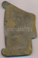 1998. "1923-1998 75 éves a Balatonfüredi Sport Club" egyoldalas Br plakett (72x107mm) T:2