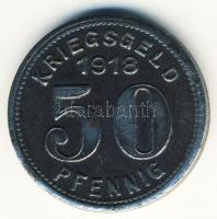 Német Birodalom/ Weimari Köztársaság/ Elberfeld 1918. 50Pf szükségpénz T:3+