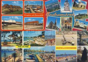 450 db modern magyar és külföldi városképes lap