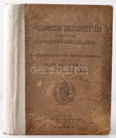 dr- Jékelfalussy József: Magyarország helységnévtára .Bp., 1895. Pesti könyvnyomda. 676p. Korabeli karton kötésben, új vászon gerinccel