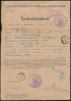 1944 Csaba királyfi honvéd fegyvernemi hadapródiskola növendékeinek fényképe és a tanária kar. 24x17...