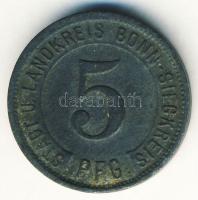 Német Birodalom/ Weimari Köztársaság/ Bonn 1919. 5Pf szükségpénz T:3