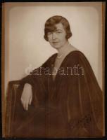 gróf Csáky István (1894-1941) külügyminiszter és felesége Chorinsky Mária Anna, 3 db jelzett fotó, 2...