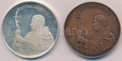 Fritz Mihály (1947-) 1991. "II. János Pál Pápa 1038. Augusztus 16. - 1991. Augusztus 16-20. / É...