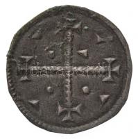1141-1162. Denár Ag II. Géza (0,27g) T:1- kis patina Hungary 1141-1162. Denar Ag Géza II (0,27g) C:AU small patina Huszár: 150., Unger I.: 74.