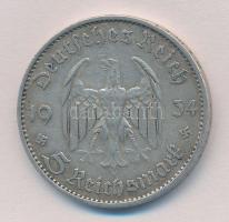 Német Harmadik Birodalom 1934A 5M Ag "Náci hatalom első évfordulója" T:2- 
German Third R...