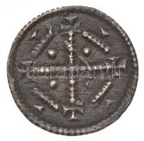 1141-1162. Denár Ag II. Géza (0,25g) T:1- kis patina Hungary 1141-1162. Denar Ag Géza II (0,25g) C:AU small patina Huszár: 152., Unger I.: 72.