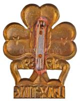 1939. "I. PAX-TING" Magyar Cserkészlány Szövetség zománcozott Cu jelvénye a magyarországi ...