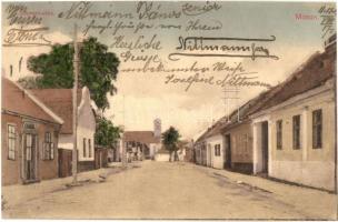 Moson, Soproni utca, üzlet. Kiadja Freitag Frigyes