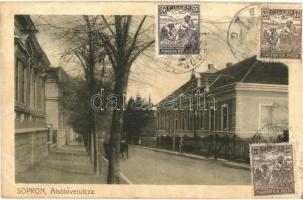Sopron, Alsólövér utca. Kiadja Piri Dániel. TCV card (EK)