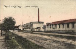 Sepsiszentgyörgy, Sfantu Gheorghe; Székely szövőgyár / weaving mill