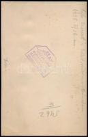 1935 Sajtó táncest a Gellért Szálló márványtermében, fotó Diskay Sándor műterméből, hátulján felirat...