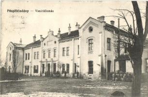 1915 Püspökladány, Vasútállomás