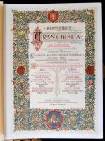 Biblia. Az üdvnek ó- és új-szövetségi történelme rendszeres előadásban. I-II. kötet. Klasszikus mest...