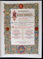 Biblia. Az üdvnek ó- és új-szövetségi történelme rendszeres előadásban. I-II. kötet. Klasszikus mest...